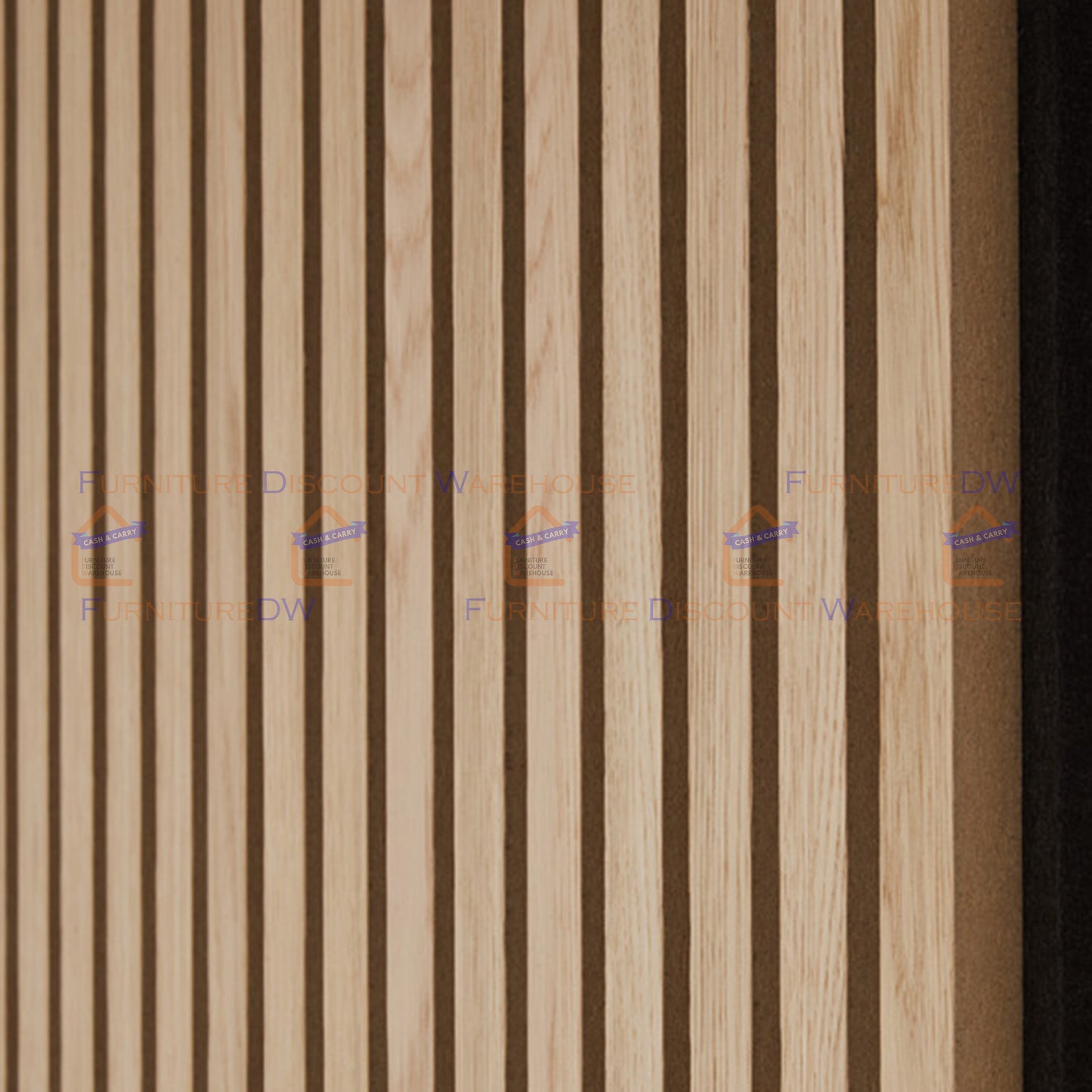 Wood Effect Veneer Wall Panels - 5 Colours | Light Oak / Dark Oak / Grey / Gold / Silver