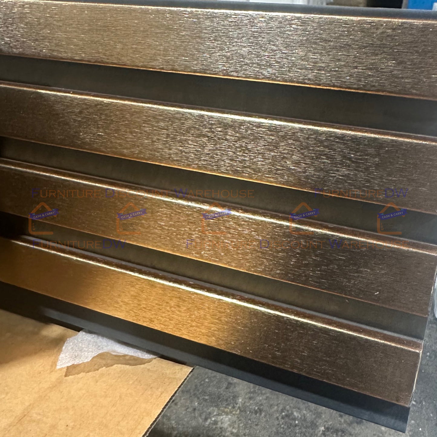 Wood Effect Veneer Wall Panels - 5 Colours | Light Oak / Dark Oak / Grey / Gold / Silver