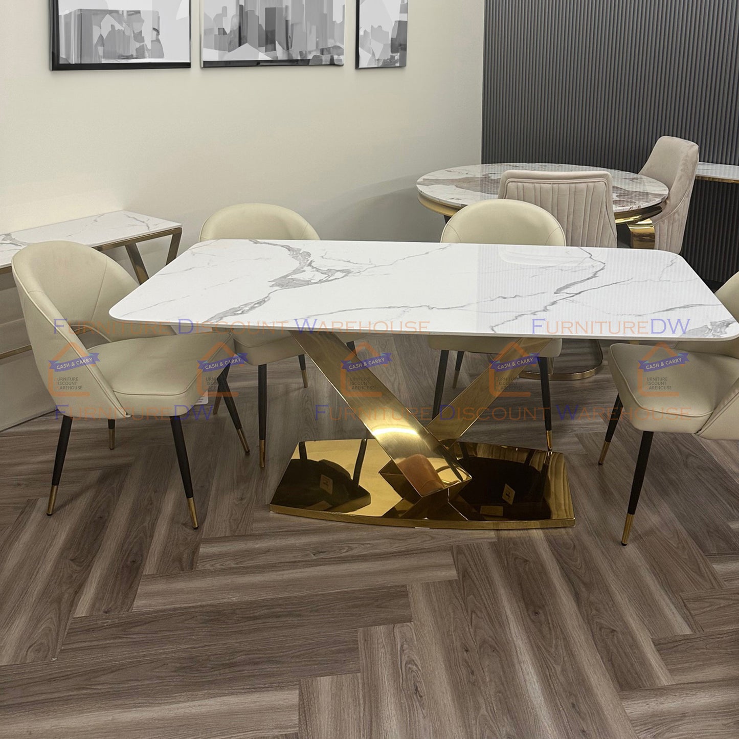 LVT Floor Planks Tiles Self Adhesive Vinyl Flooring - 4 Colours | 7pcs (1m²) / 36pcs (5m²)