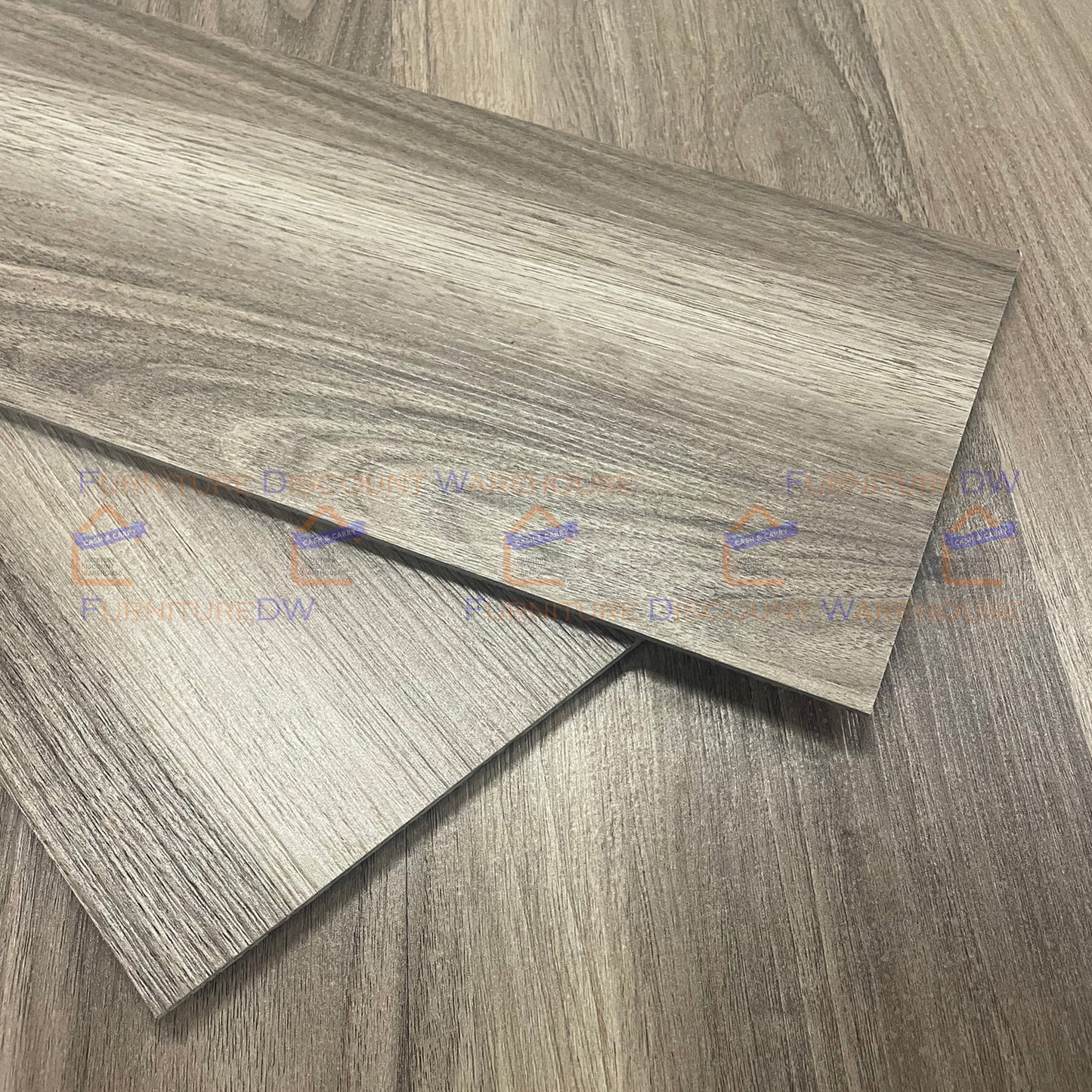 LVT Floor Planks Tiles Self Adhesive Vinyl Flooring - 4 Colours | 7pcs (1m²) / 36pcs (5m²)