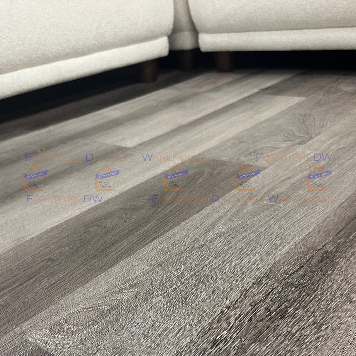 LVT Floor Planks Tiles Self Adhesive Vinyl Flooring - 4 Colours | 7pcs (1m²) / 36pcs (5m²)