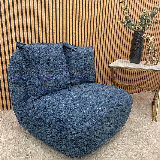 Miami Accent Swivel Chair - Blue | Red | Green
