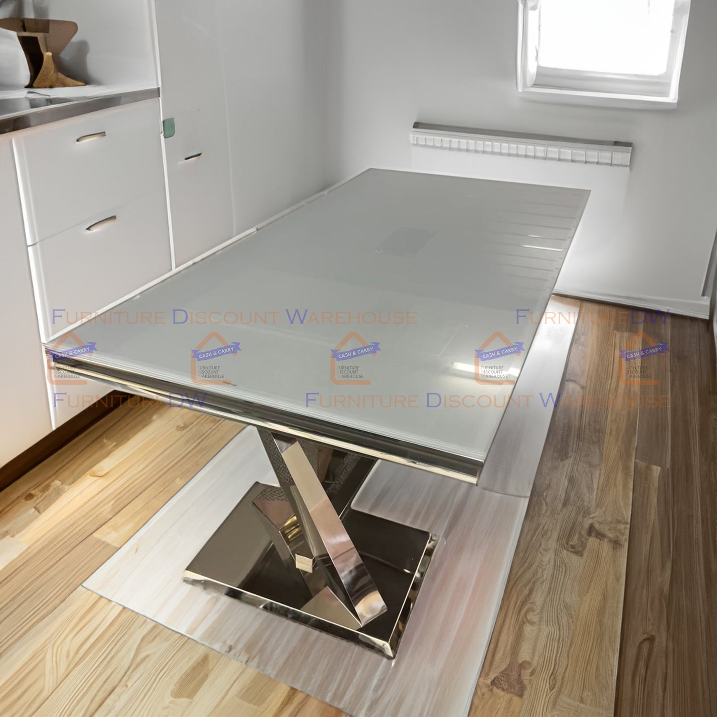 Xavia Dining Table 1.8m Marble - White | Black | Light Grey | Cream | Black & Gold