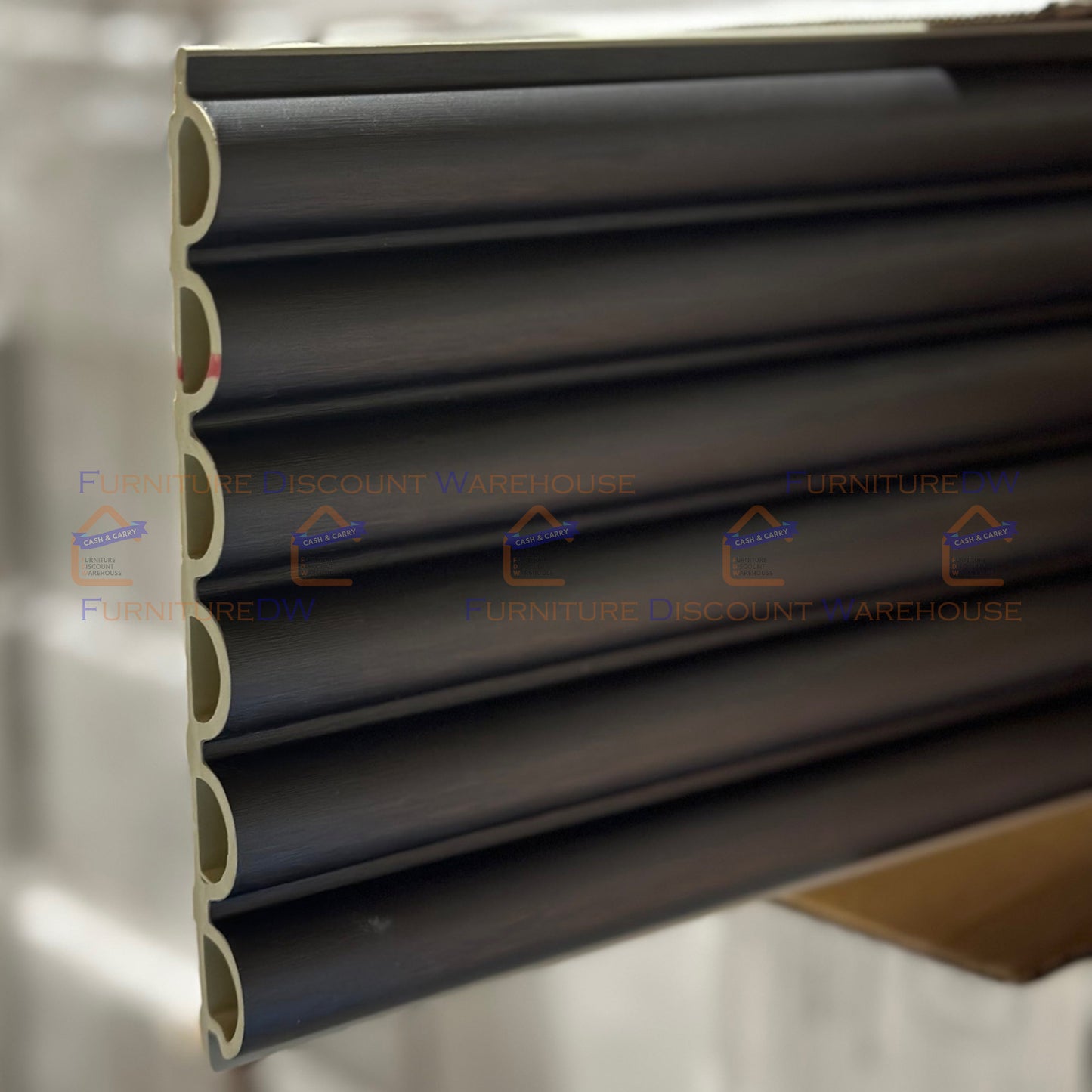 Decorative Fluted Wall Panels - 4 Colours | Black | White | Grey | Silver