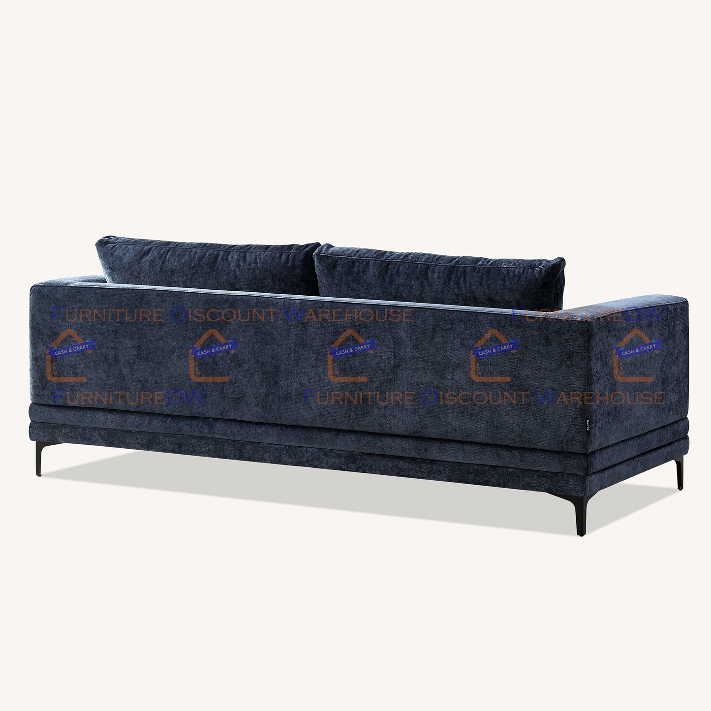 ALUXO® Lenox Boucle 3+2 Seater Velvet Sofa - Rust Red | Steel Grey | Aegean Blue
