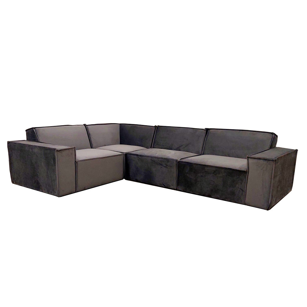 Midland 4 Pieces Corner Sofa - Blue